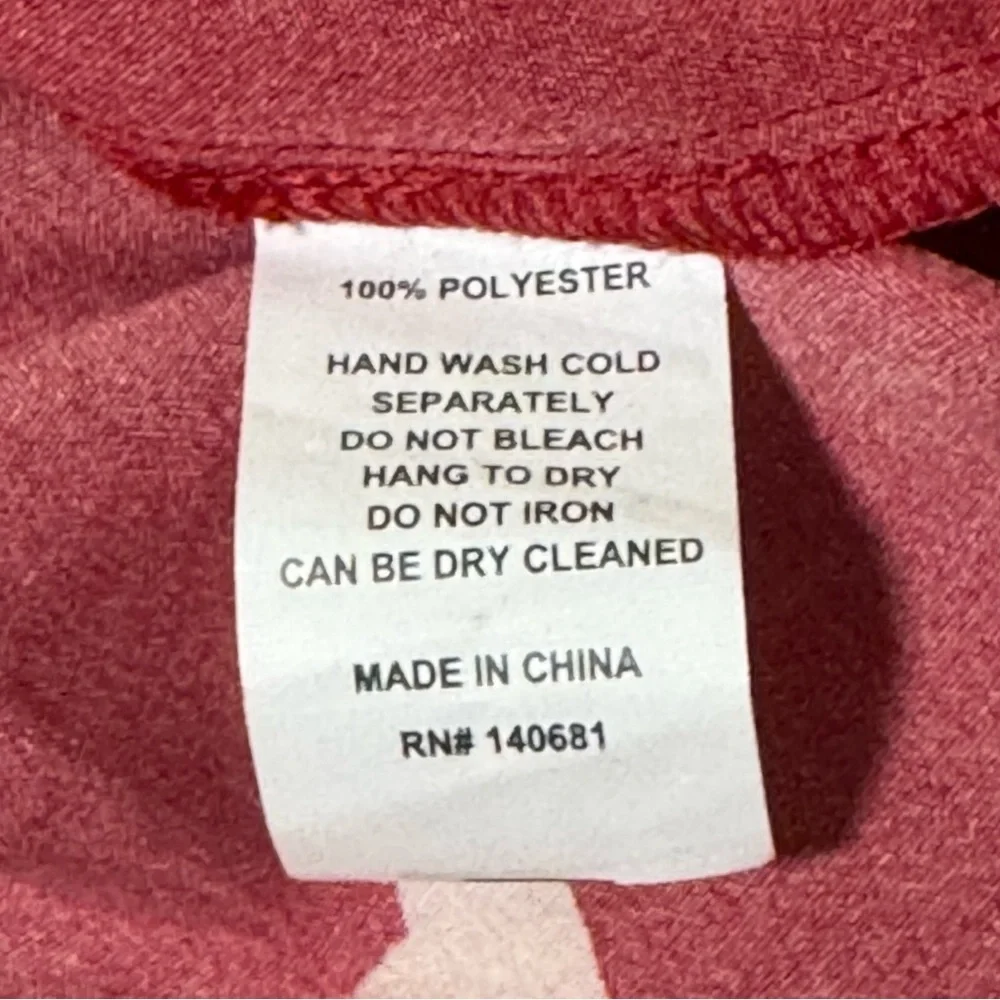 Unique Vintage Heart Print Blouse - Size Medium - Picture 5 of 5